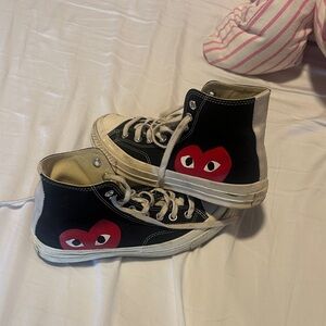 Converse Heart high tops